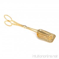 Milue Vintage Retro Food BBQ Salad Toast Tongs Cake Pastry Tea Clip Clamp Kitchen Tool (Gold) - B07CWSHCZB